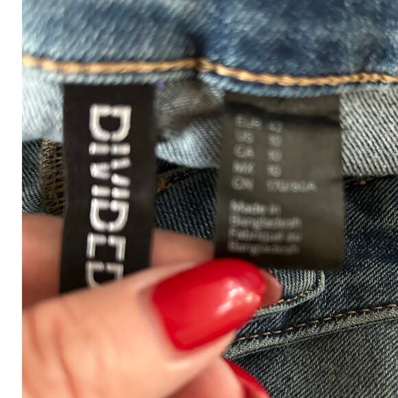 H&M Divided Flare Jeans size 10 - Picture 3 of 8